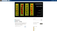 Desktop Screenshot of greenereating.com